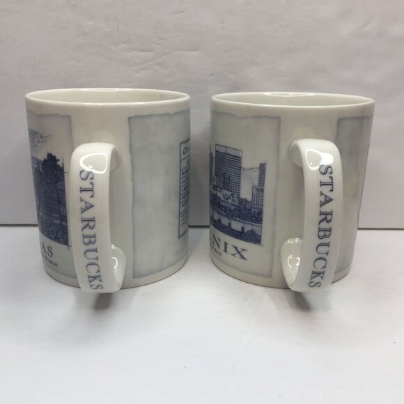Starbucks USA Architect Collection Las Vegas NV Phoenix AZ Valley Sun Coffee Mug - Picture 6 of 12